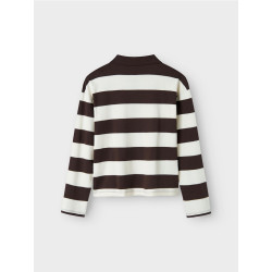 LMTD Klivas L/S Polo - Chocolate Brown