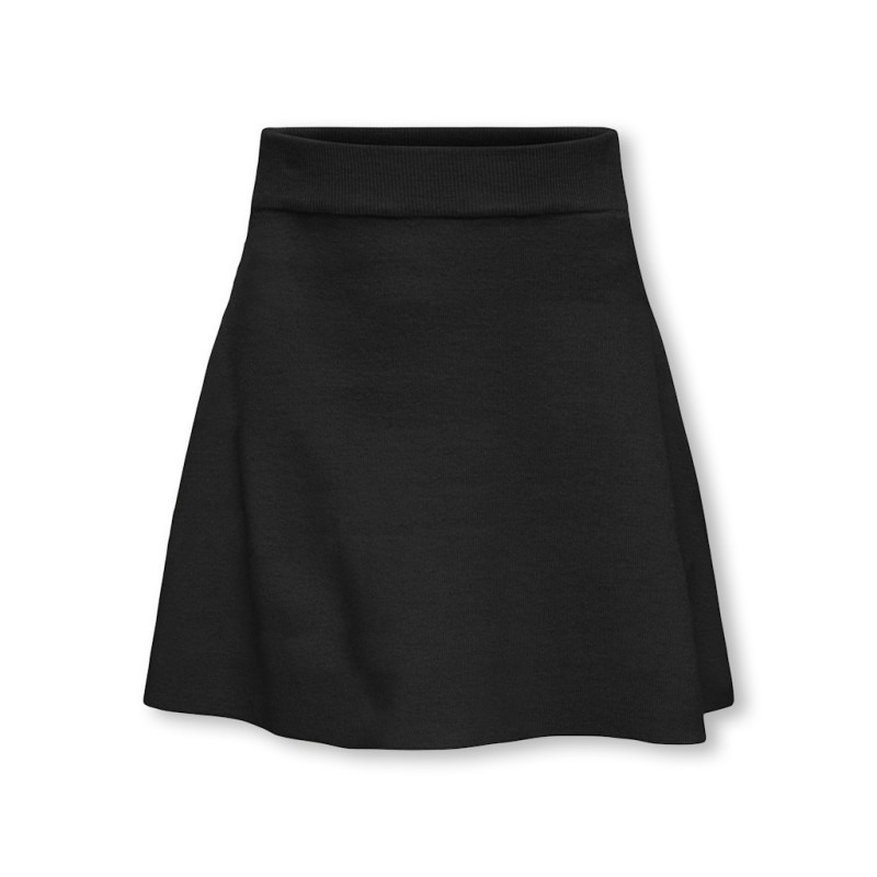 KIDS ONLY Kelly Strik Nederdel - Sort