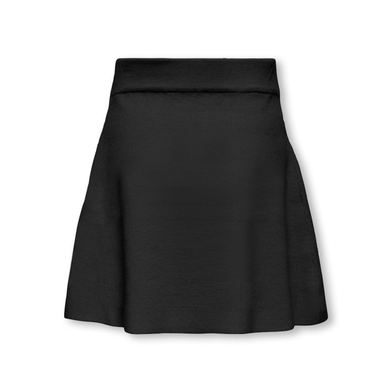 KIDS ONLY Kelly Strik Nederdel - Sort