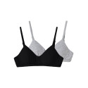 LMTD Nantelle 2-Pak Bralette - Sort