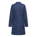 JDY Sally L/S Denim Kjole - Dark Blue Denim