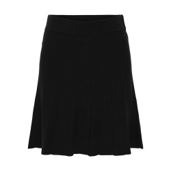 JDY Eris Strik Nederdel - Sort