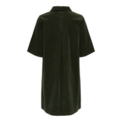 ONLY Gry-Nessa S/S Fløjl Kjole - Rosin