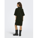 ONLY Gry-Nessa S/S Fløjl Kjole - Rosin