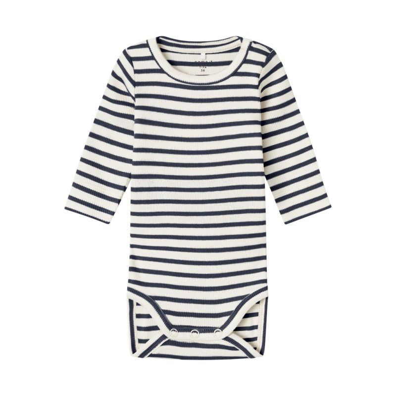 NAME IT BABY Bani L/S Bodystocking - Dark Sapphire