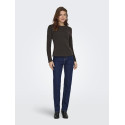 JDY Eva L/S Top - Black Coffee