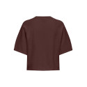 ONLY Loyal 2/4 Pullover - Bitter Chocolate