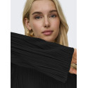 ONLY Pery L/S Midaxi Kjole - Sort