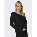 ONLY Pery L/S Midaxi Kjole - Sort
