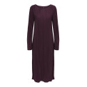 ONLY Pery L/S Midaxi Kjole - Winetasting