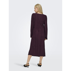 ONLY Pery L/S Midaxi Kjole - Winetasting