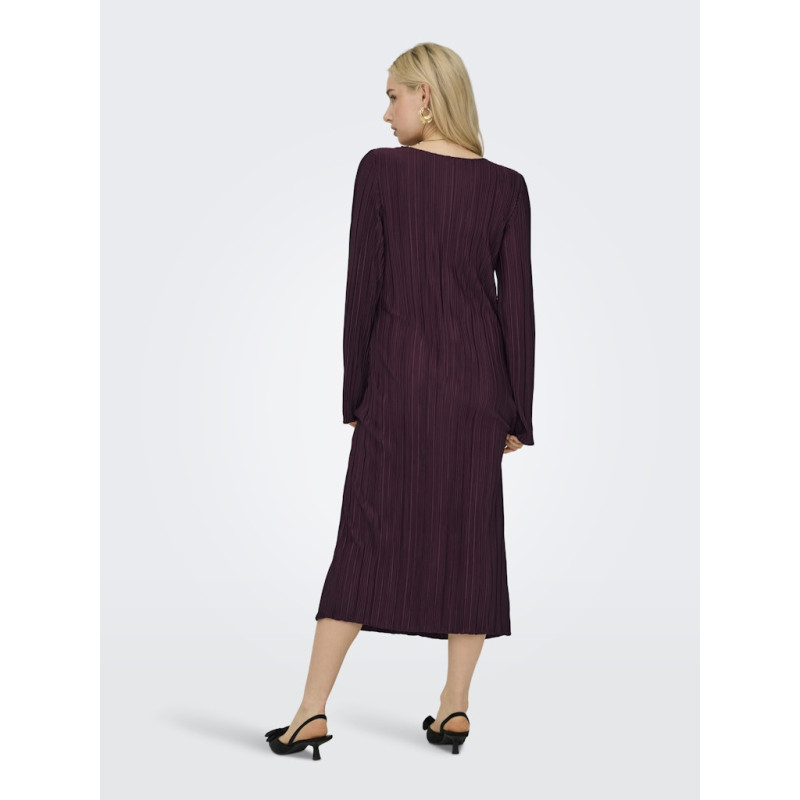 ONLY Pery L/S Midaxi Kjole - Winetasting