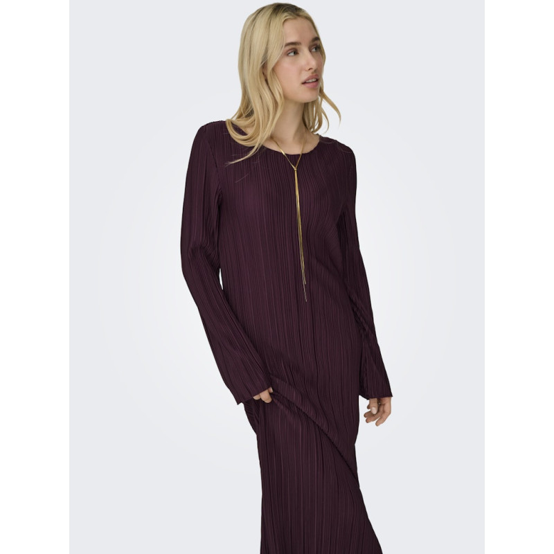 ONLY Pery L/S Midaxi Kjole - Winetasting