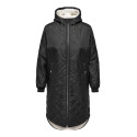 ONLY CARMAKOMA Newsandy Quiltet Jakke - Sort