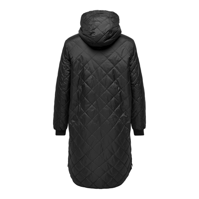 ONLY CARMAKOMA Newsandy Quiltet Jakke - Sort