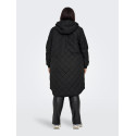 ONLY CARMAKOMA Newsandy Quiltet Jakke - Sort
