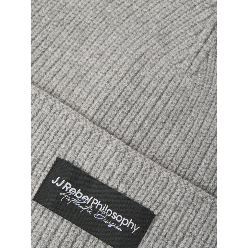 JJ REBEL Ibiza Strik Hue - Light Grey Melange