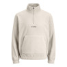 JACK & JONES SOHO Fleece Sweatshirt - Moonbeam