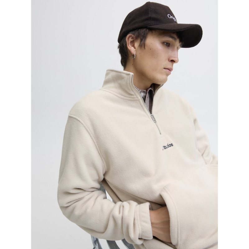 JACK & JONES SOHO Fleece Sweatshirt - Moonbeam