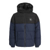 JACK & JONES JUNIOR Maze Logo Puffer Jakke - Sky Captain