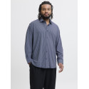 JACK & JONES PLUS Blaactive Stretch L/S Skjorte - Night Sky