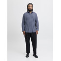 JACK & JONES PLUS Blaactive Stretch L/S Skjorte - Night Sky