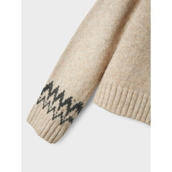 LMTD Neelina Strik Sweater - Oatmeal
