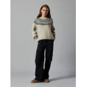 LMTD Neelina Strik Sweater - Oatmeal