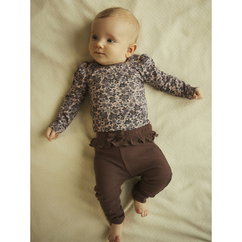 NAME IT BABY Olaya Leggings - Peppercorn