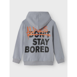 NAME IT KIDS Safe Bod Hoodie - Tradewinds
