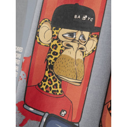 NAME IT KIDS Safe Bod Hoodie - Tradewinds