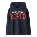 NAME IT KIDS Safe Bod Hoodie - Navy Blazer