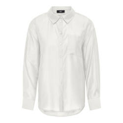 JDY Liora L/S Skjorte - Cloud Dancer
