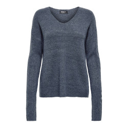 ONLY Camilla Strik Pullover - Vintage Indigo
