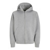 JACK & JONES JUNIOR Cover Scuba Hoodie - White Melange