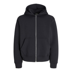 JACK & JONES JUNIOR Cover Scuba Hoodie - Sort