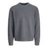 JACK & JONES JUNIOR Norrebro Strik Sweater - Dark Grey Melange