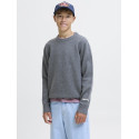 JACK & JONES JUNIOR Norrebro Strik Sweater - Dark Grey Melange