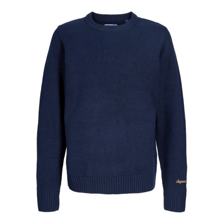 JACK & JONES JUNIOR Norrebro Strik Sweater - Ocean Cavern