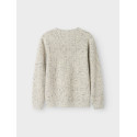 LMTD Naston L/S Strik Sweater - Oatmeal