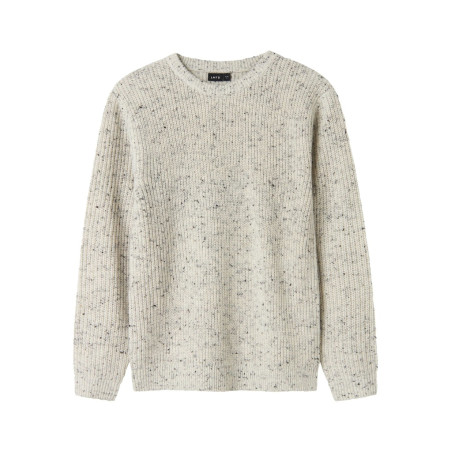 LMTD Naston L/S Strik Sweater - Oatmeal