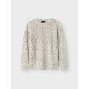LMTD Naston L/S Strik Sweater - Oatmeal
