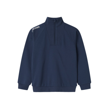 NAME IT KIDS Obie L/S Sweatshirt - Insignia Blue