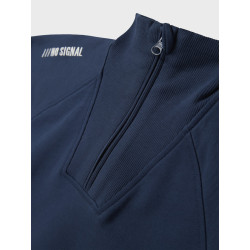 NAME IT KIDS Obie L/S Sweatshirt - Insignia Blue