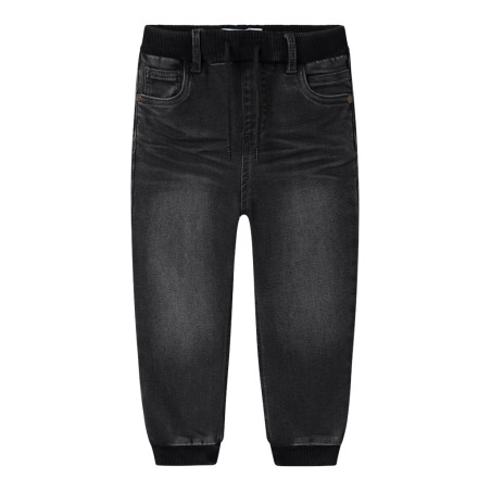 NAME IT MINI Ben Baggy Fleece Jeans 3023 - Black Denim