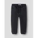 NAME IT MINI Ben Baggy Fleece Jeans 3023 - Black Denim