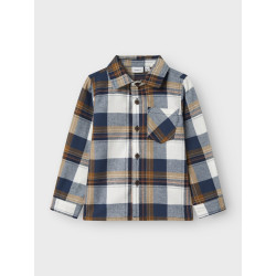 NAME IT MINI Owenta L/S Skjorte - Insignia Blue