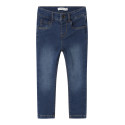 NAME IT MINI Salli Fleece Jeans 9981 - Dark Blue Denim