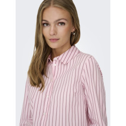 JDY Mio L/S Skjorte - Chalk Pink