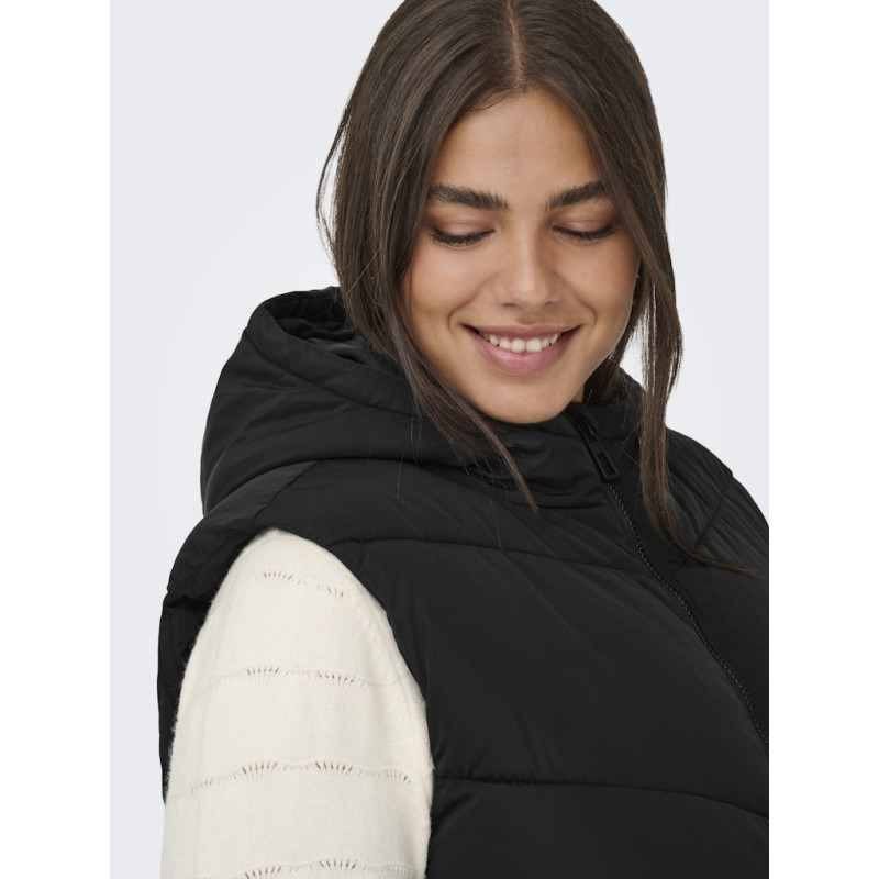 ONLY CARMAKOMA Alina Lang Vest - Sort